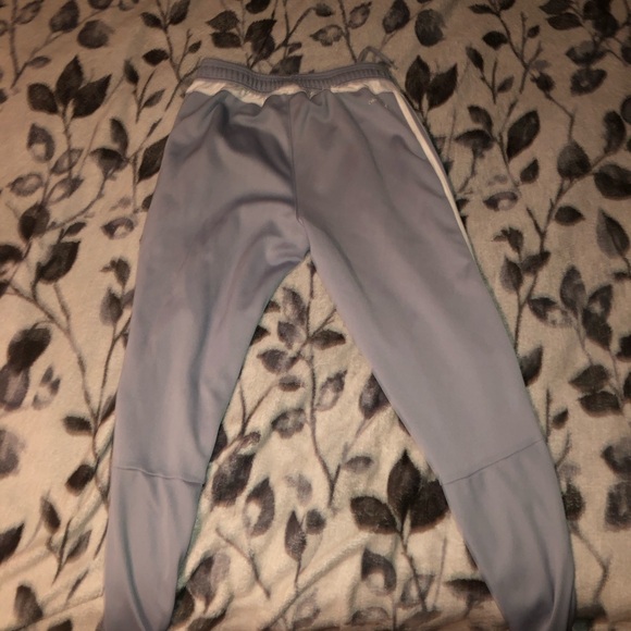 Adidas - Grey Mens Size Small Track Suit Pants - Picture 2 of 4
